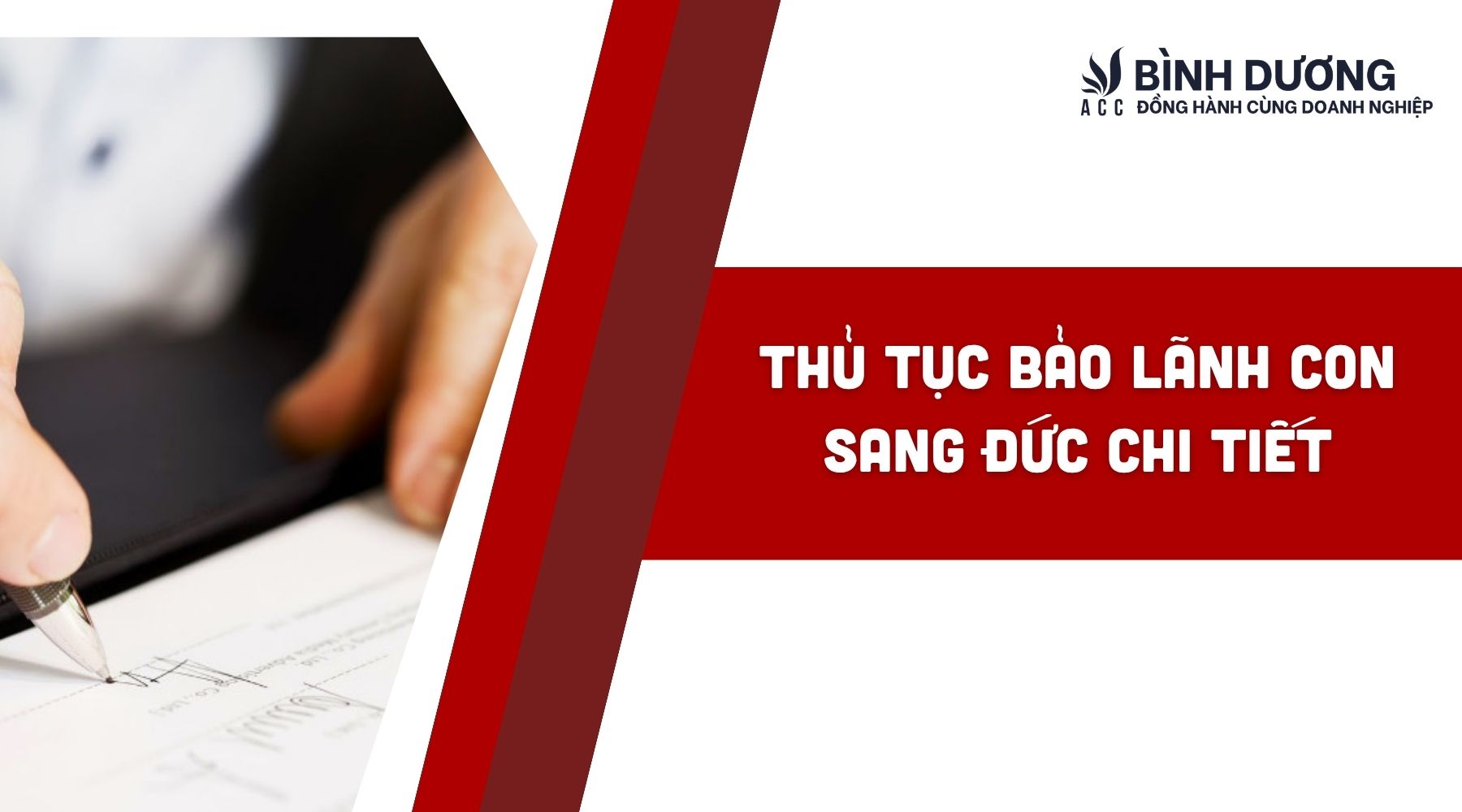 Thủ tục bảo lãnh con sang Đức chi tiết